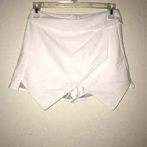 White skirt